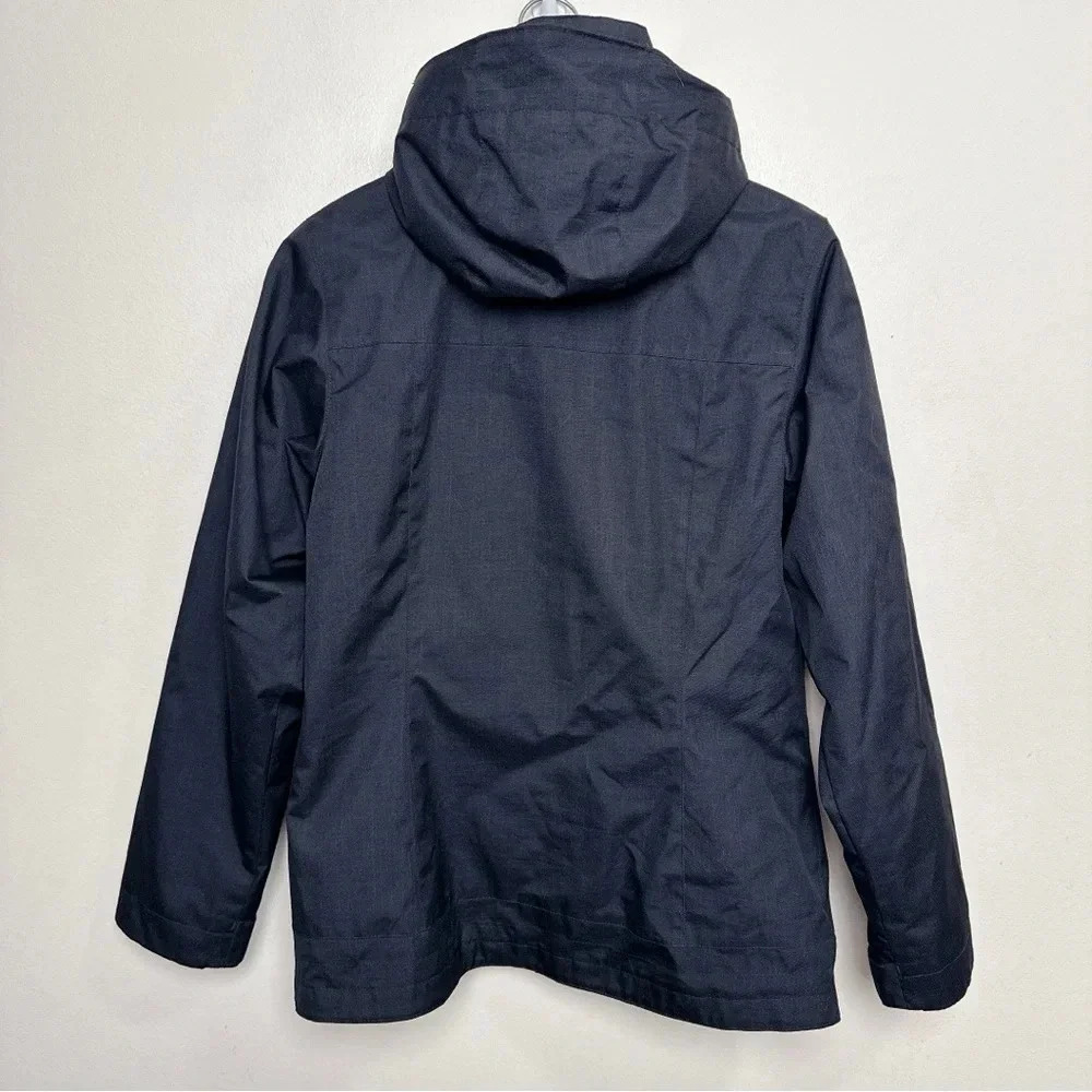 Columbia Womens Xsmall 3-In-1 Hooded Soft Shell Jacket In Black - Picture 14 of 16